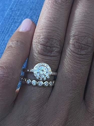 Allison Haywood engagement ring